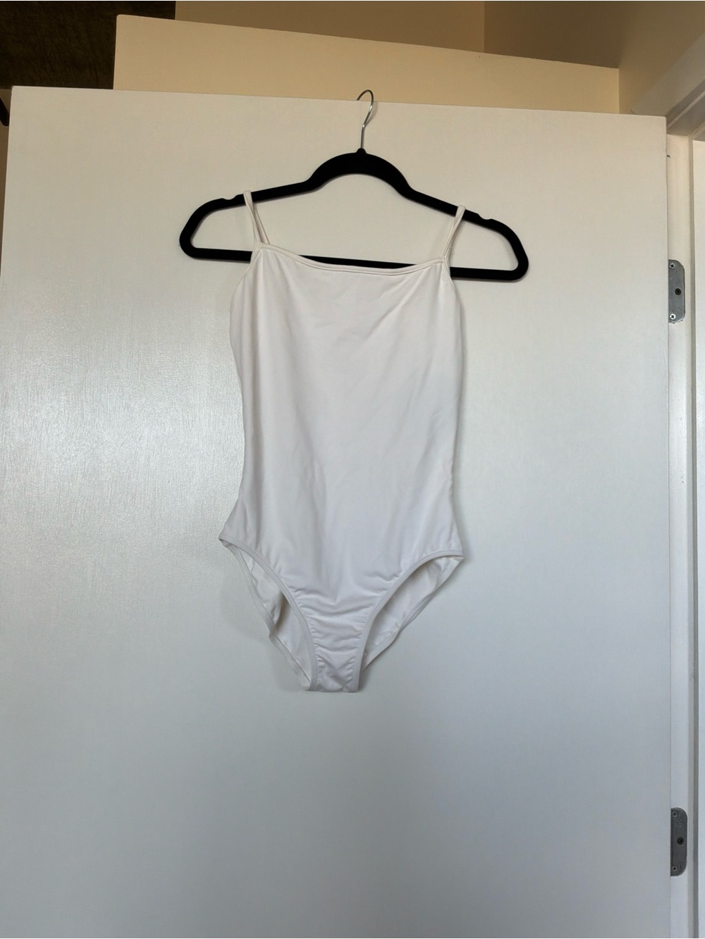 NWT Classic White Bloch Leotard with Thin Straps